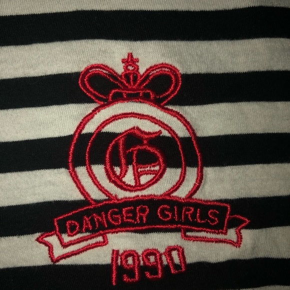 Striped crop top - Picture 2 of 3